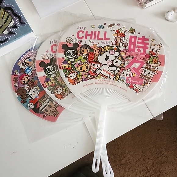 Tokidoki Hand Fans ✨️ - Picture 1 of 3